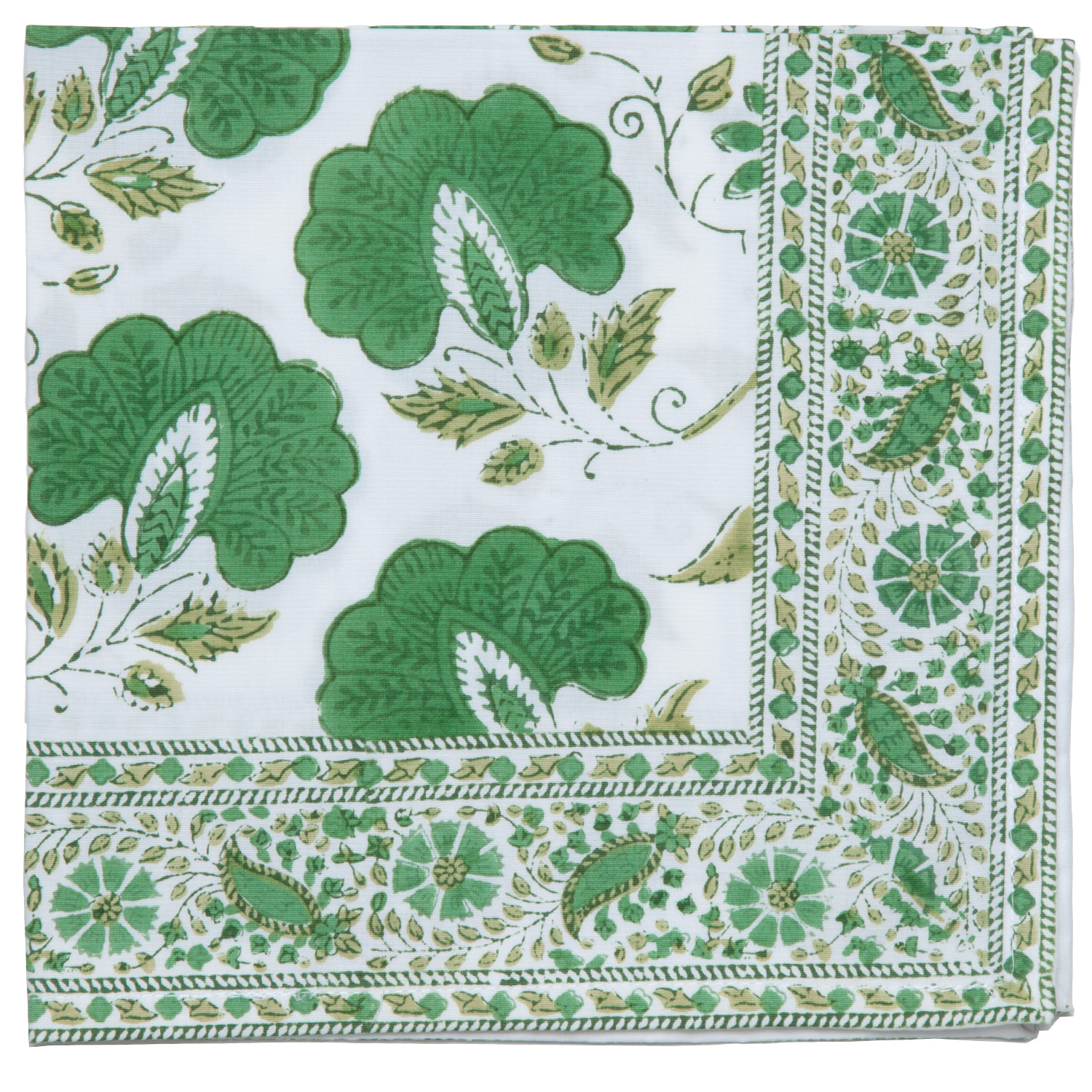 Janvi Napkin - Green (Set of 2)